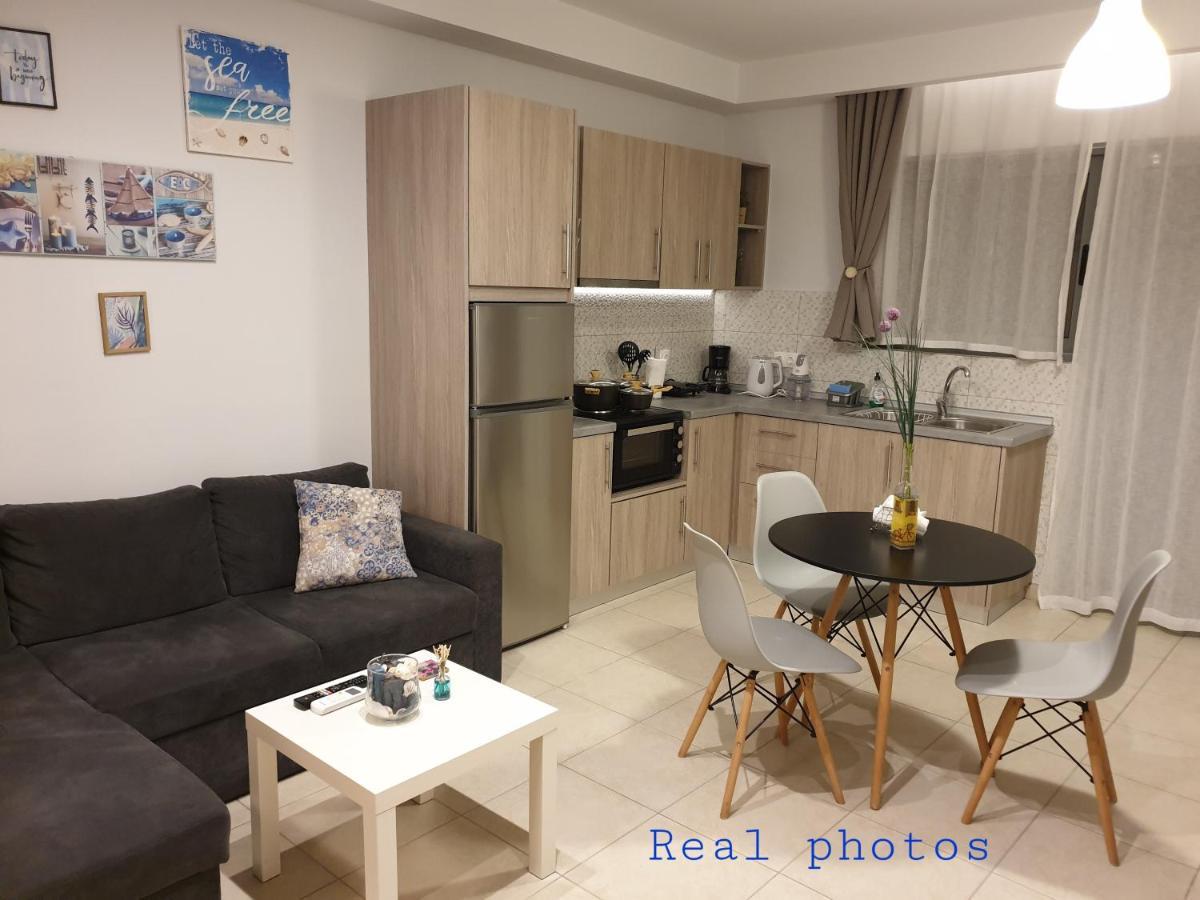 Apartamento comfy center rodos - blue Asgourou Exterior foto