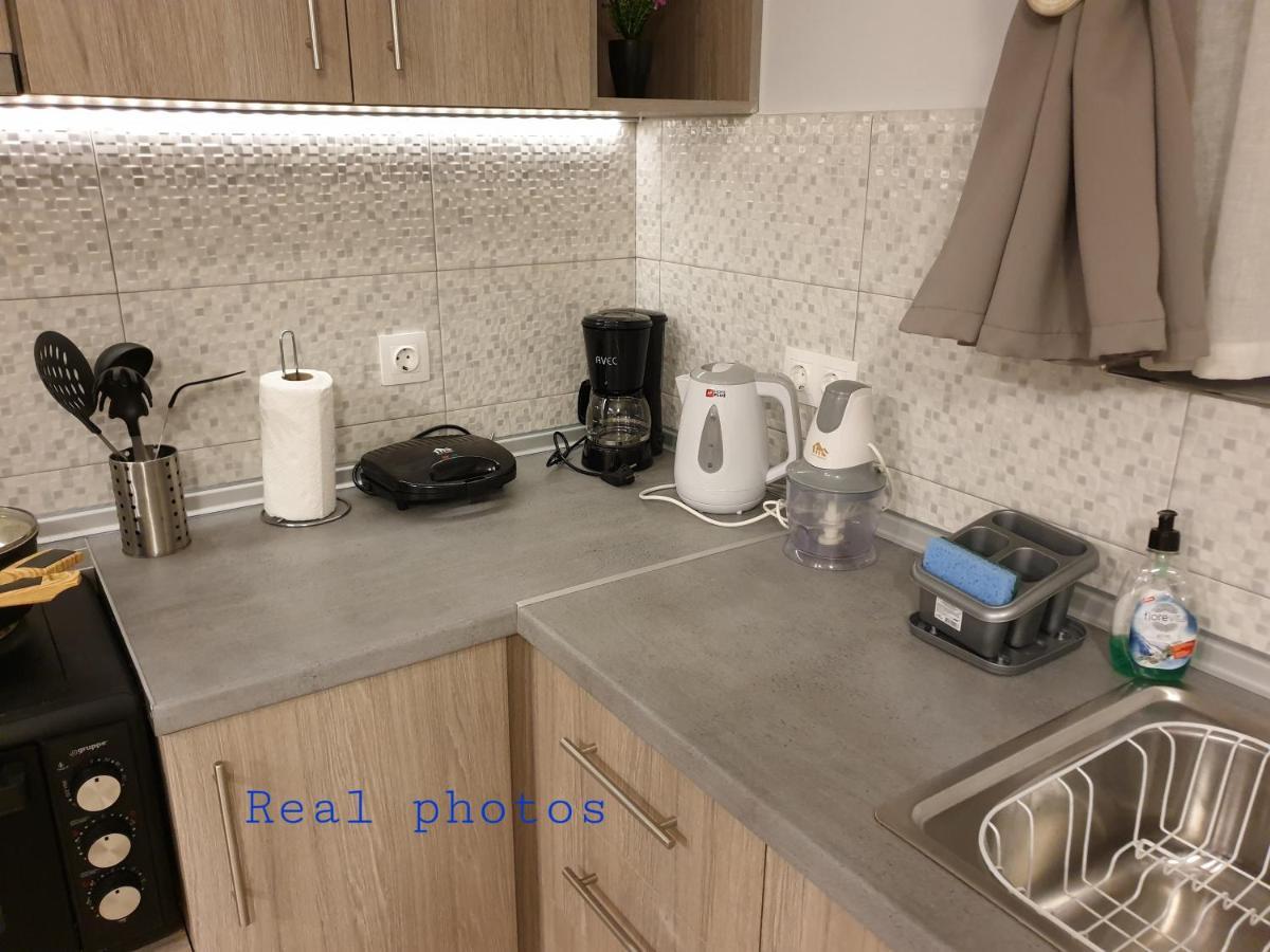 Apartamento comfy center rodos - blue Asgourou Exterior foto