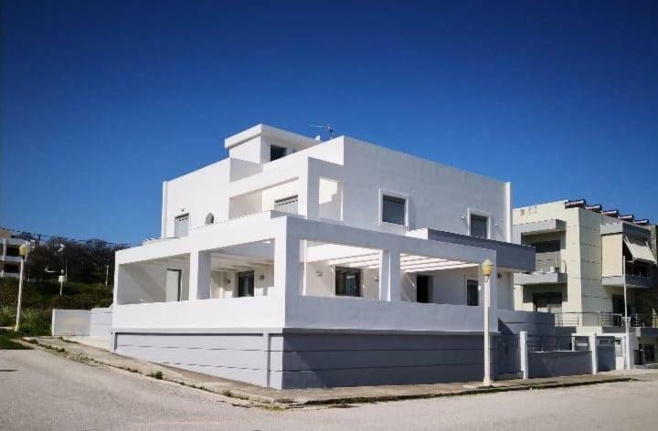 Apartamento comfy center rodos - blue Asgourou Exterior foto